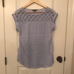 Ice blue express blouse